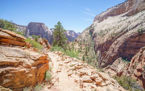 The magnificent West Rim Trail