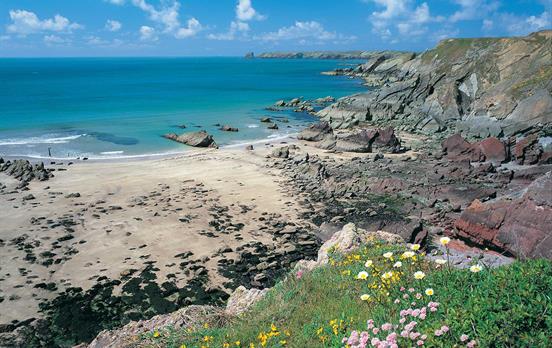 Genießen Sie das Farbenspiel zwischen Meer &amp;Strand