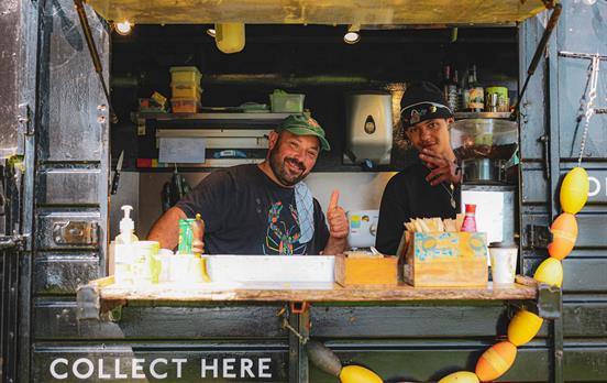 Cwlbox Street Food on trail