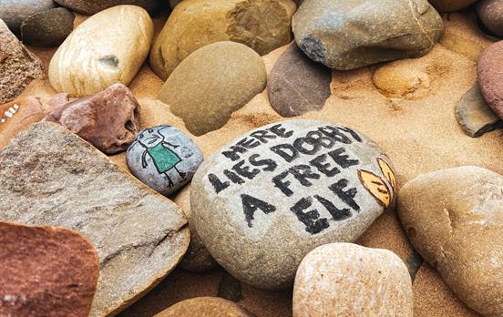 Dobby's from Harry Potter's grave at Fresh West