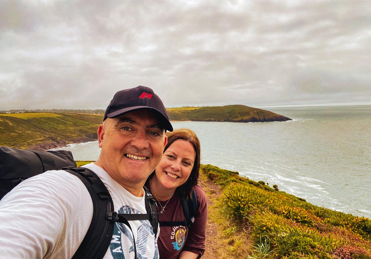 On the cliff path to Bosherston