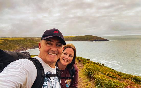 On the cliff path to Bosherston
