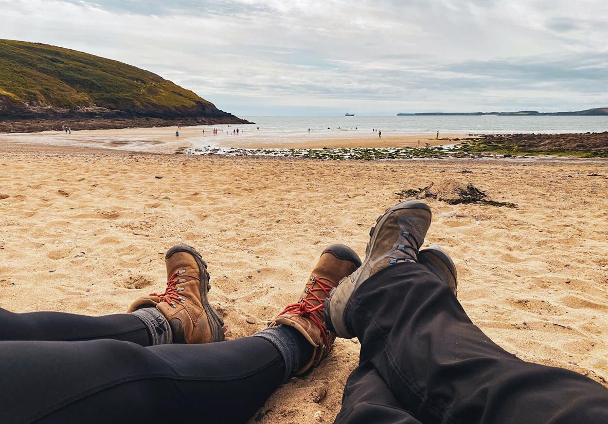 Stop and relax on deserted golden beaches