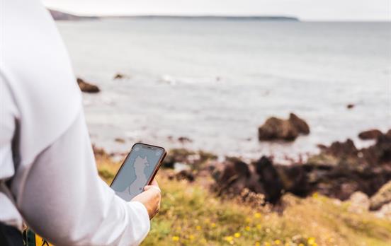 Using the Macs app on tour