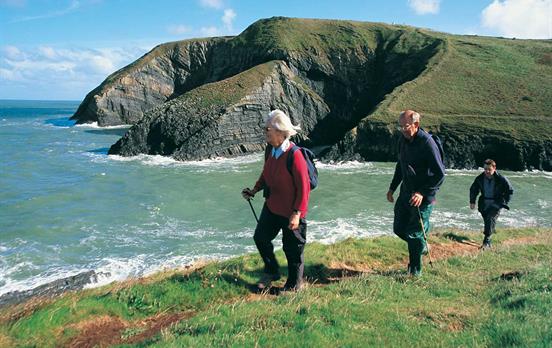 Wandern Sie entlang des Pembrokeshire Küstenpfad