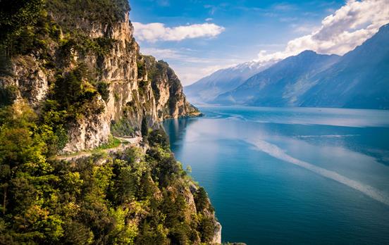 Am Ufer des Gardasees