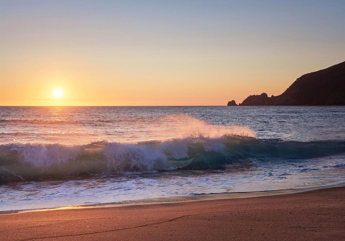 Sonnenuntergang am Atlantik