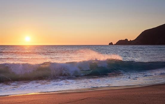 Sonnenuntergang am Atlantik