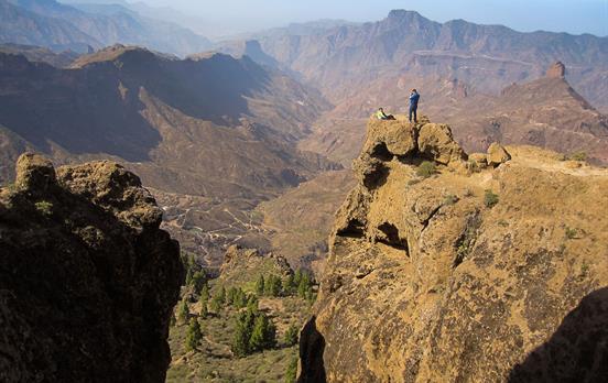 Aussicht vom Roque Nublo