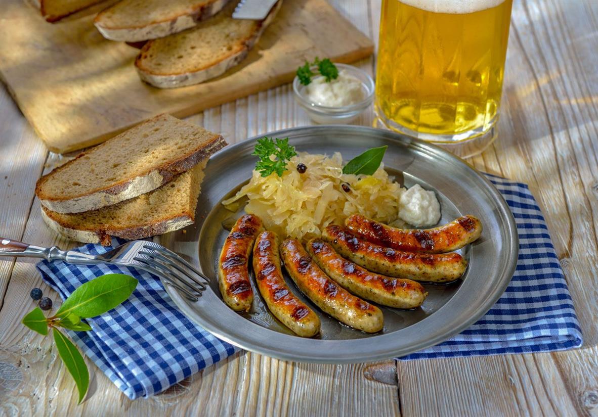 Bavarian Beer Garden Meal
