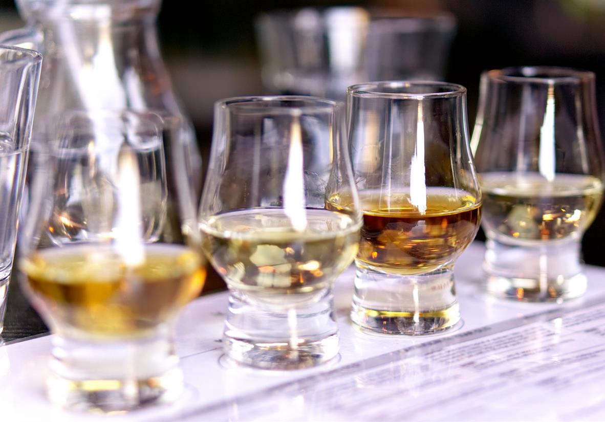 Sample a dram of Scottish whisky
