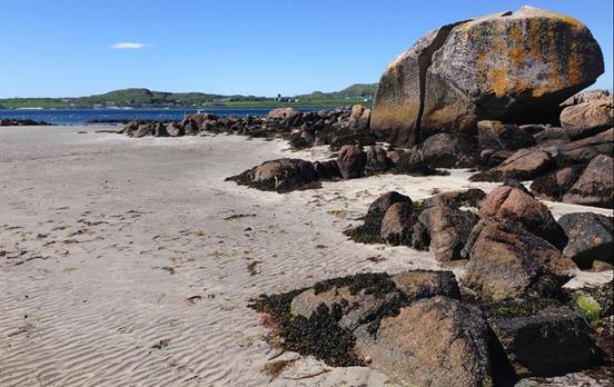 Weiße Strände auf Mull