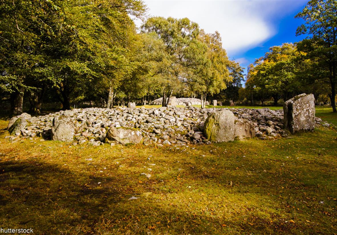 Die mystischen Clava Cairns bei Inverness