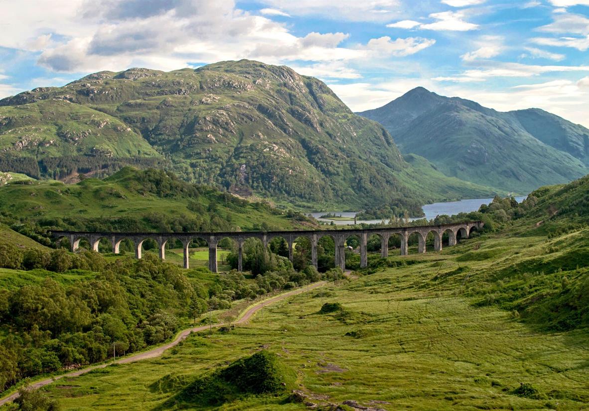 Glenfinnan Viaduct on the West Highland Line