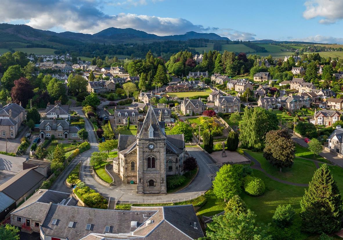 Pitlochry in Perthshire
