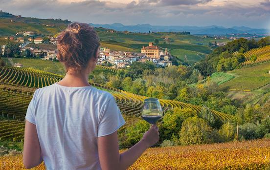 Barolo - Weinprobe mit Aussicht
