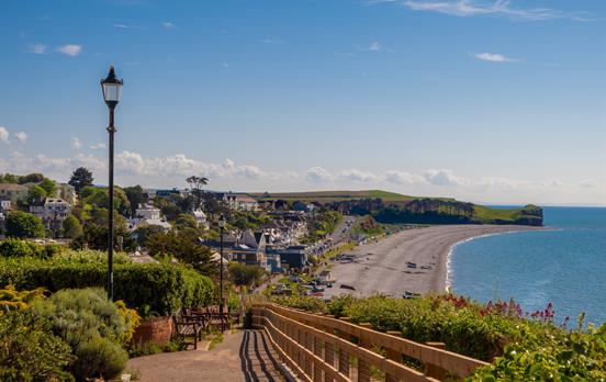 Wanderung nach Budleigh Salterton