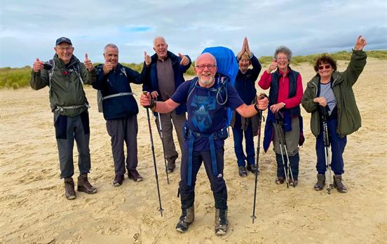 Meet fellow hikers along the way