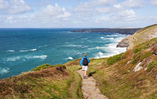 Walk along England's most famous coast path