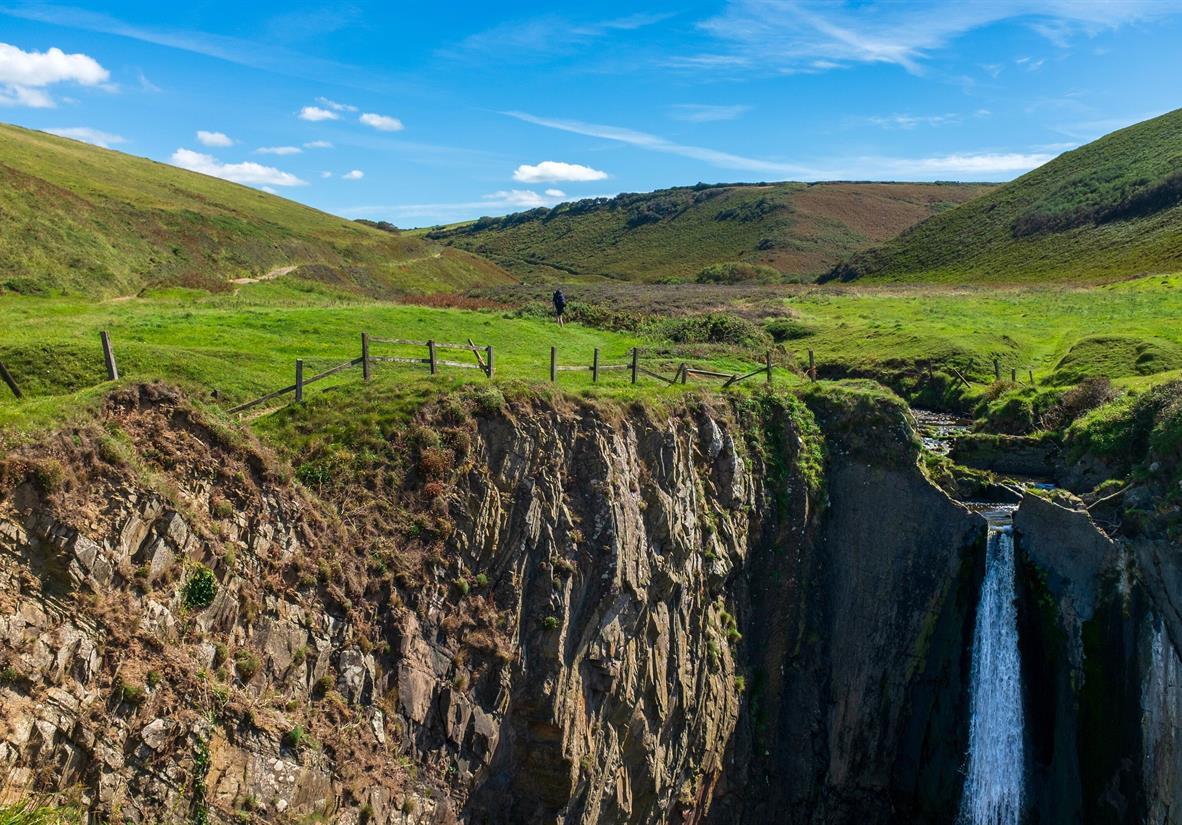 Speke&apos;s Mill Mouth Wasserfall