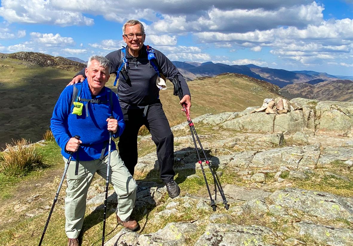 Paul and John on the Coast to Coast