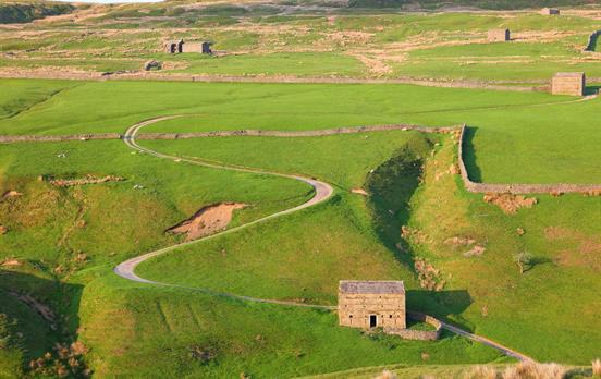 Durch das Swaledale-Tal