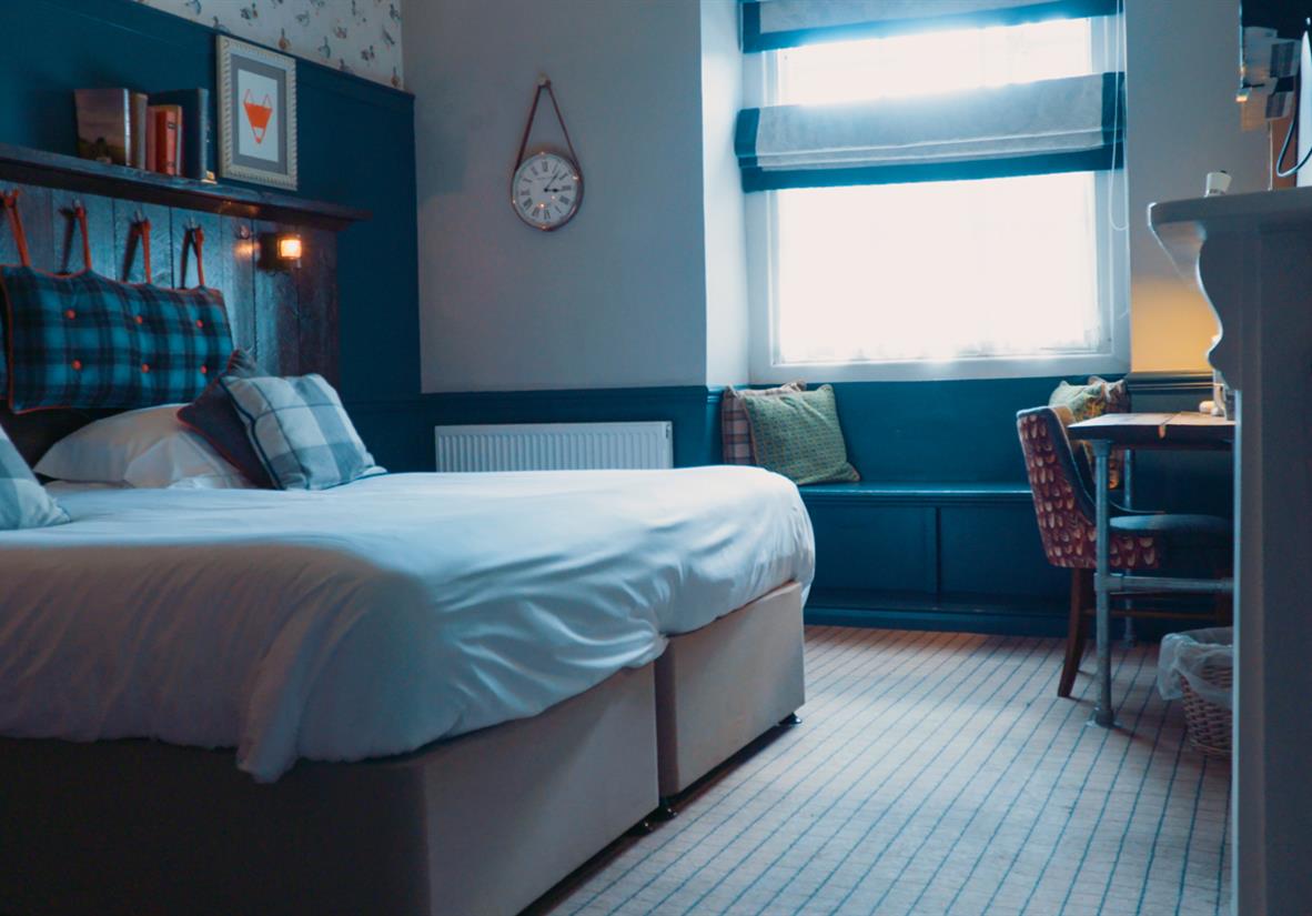 Comfortable accommodation throughout