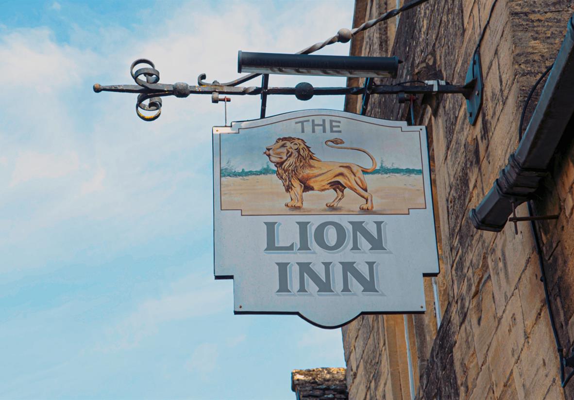 Macs staff favourite - the Lion Inn in Winchcombe