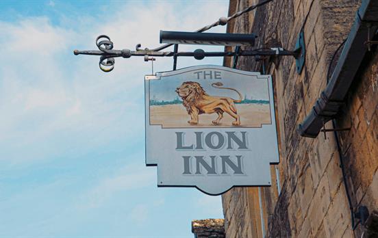 Macs staff favourite - the Lion Inn in Winchcombe