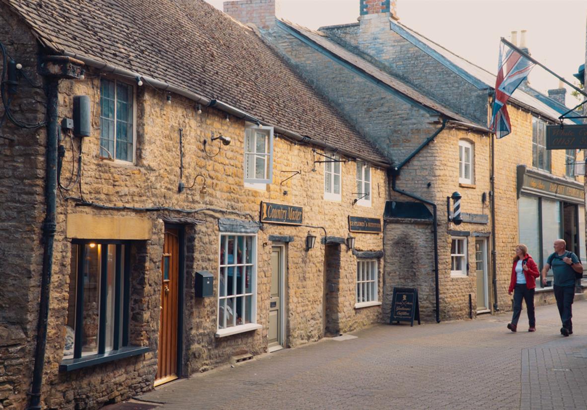 Stow-on-the-Wold's chocolate box streets