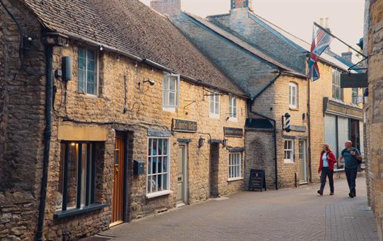 Stow-on-the-Wold's chocolate box streets