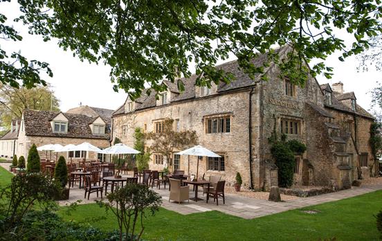 Stay at the famous Slaughters Inn
