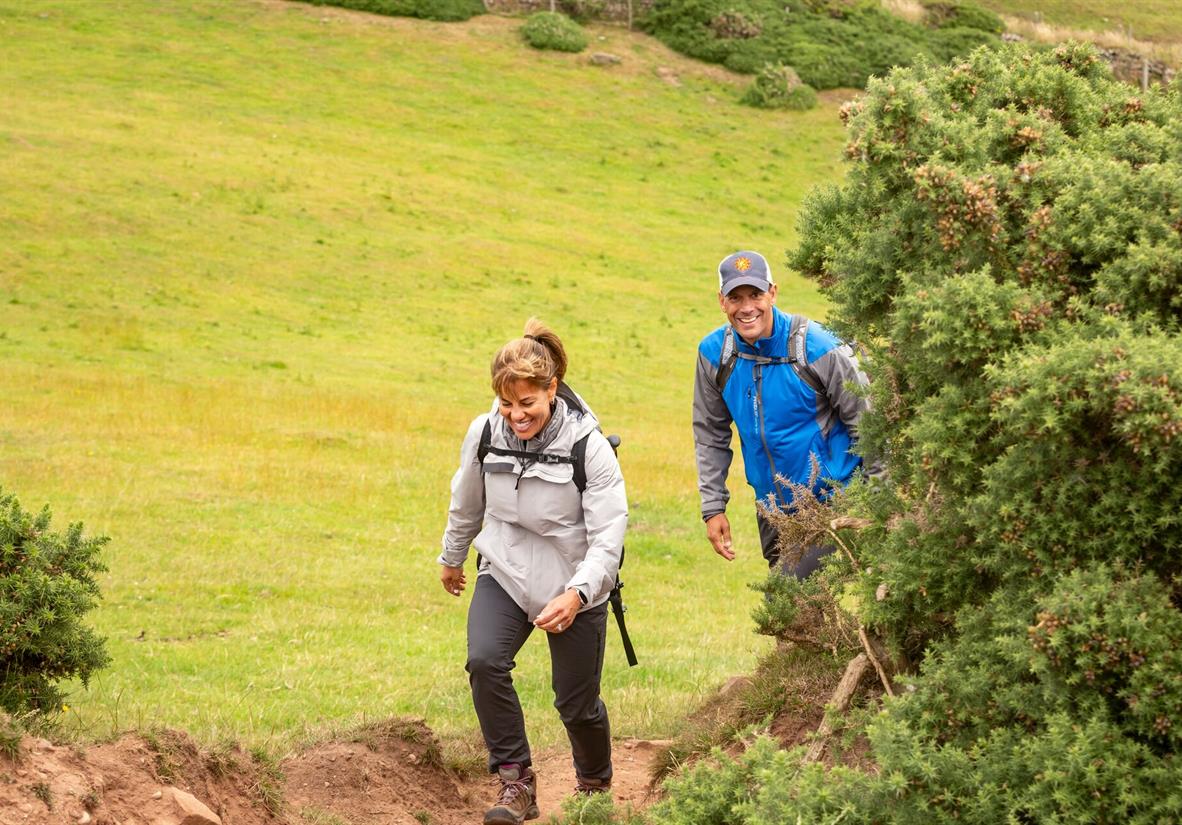 Peaceful trails in the fells