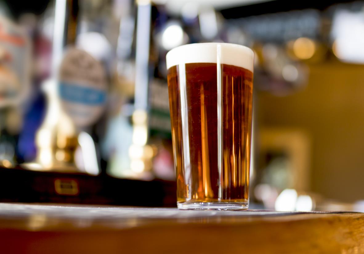 Enjoy post walk drinks with a local Cumbrian Ale