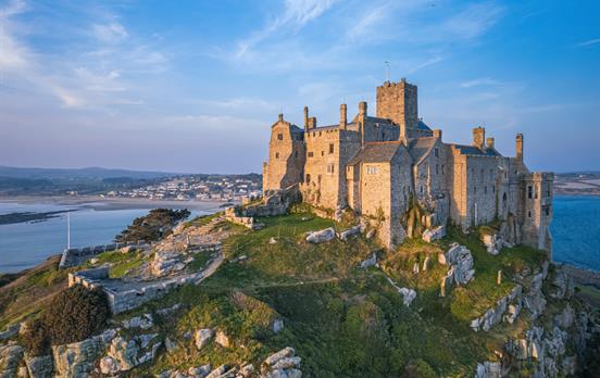 Alternative angle of the amazing St Michaels Mount
