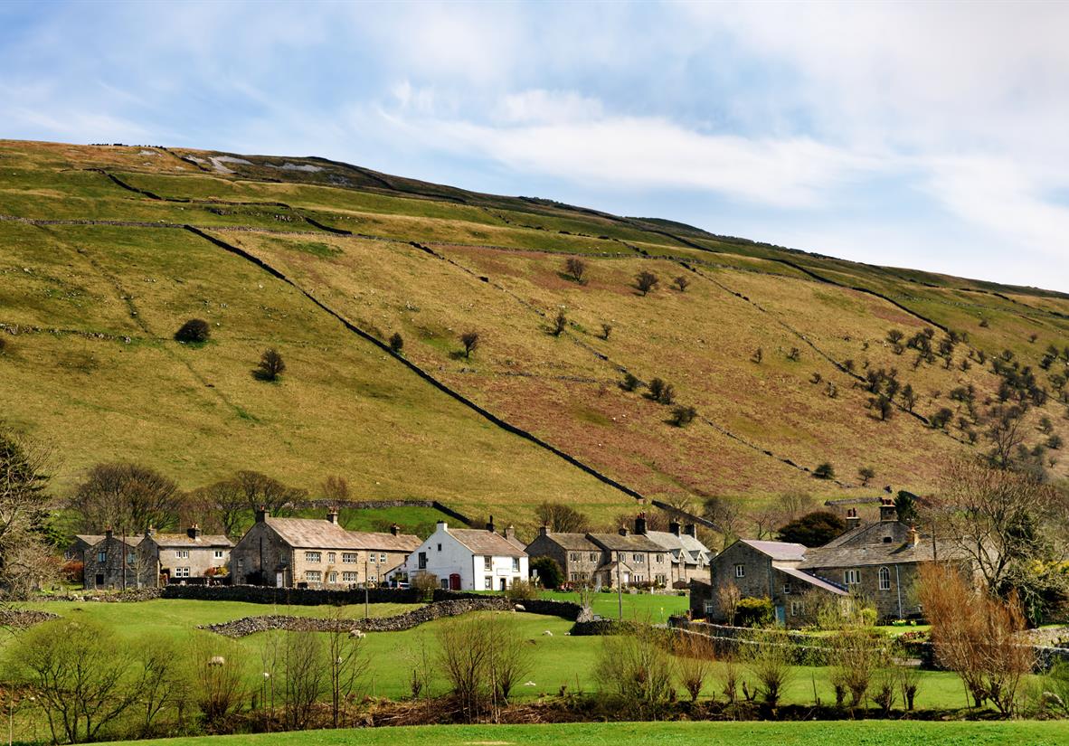 Buckden, the perfect spot for a pub lunch