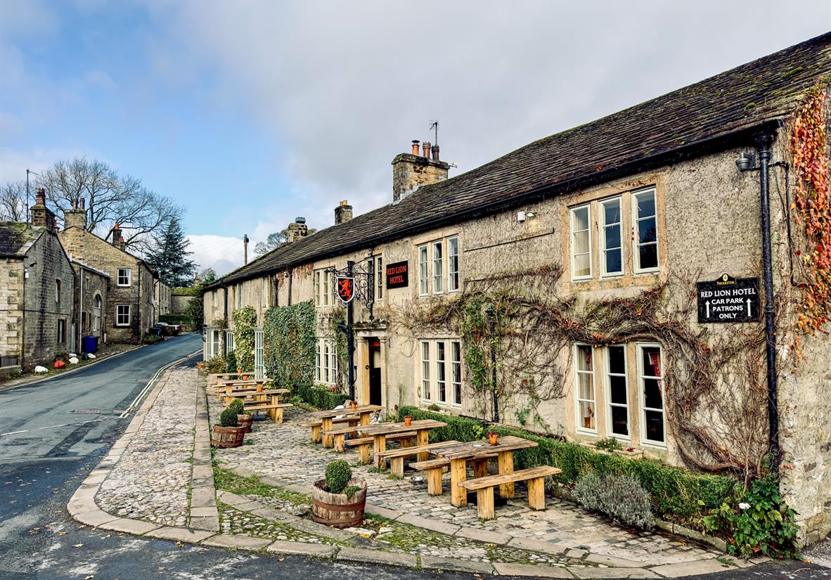 Stop off at country inn's along the way