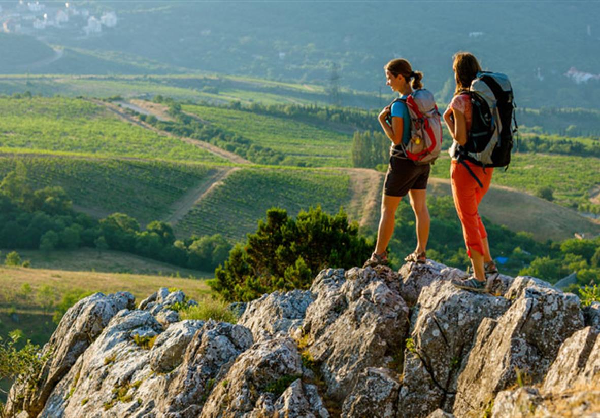 Enjoy the views along the way