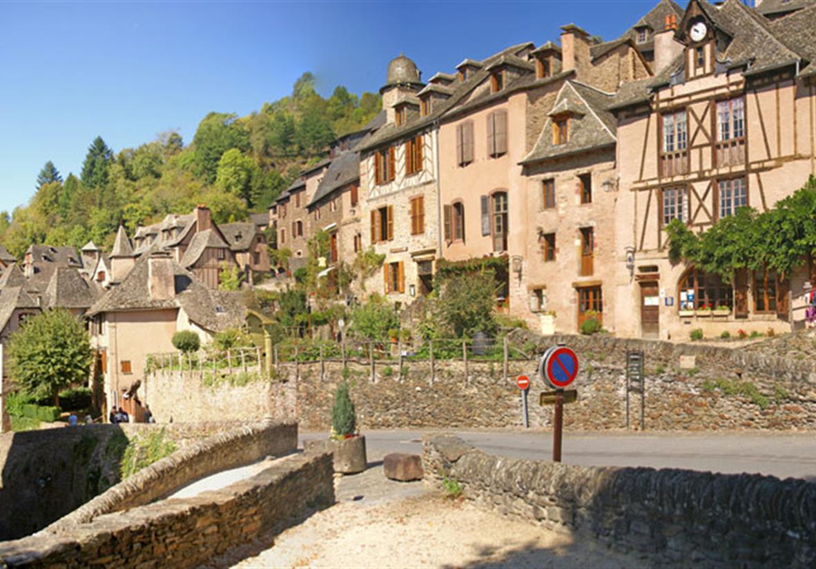 Beautiful town of Conques