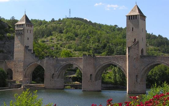 Medieval Bridge along the pilgrimage route