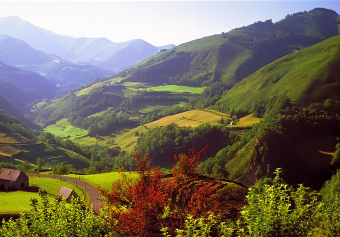 Beautiful and serene views en route