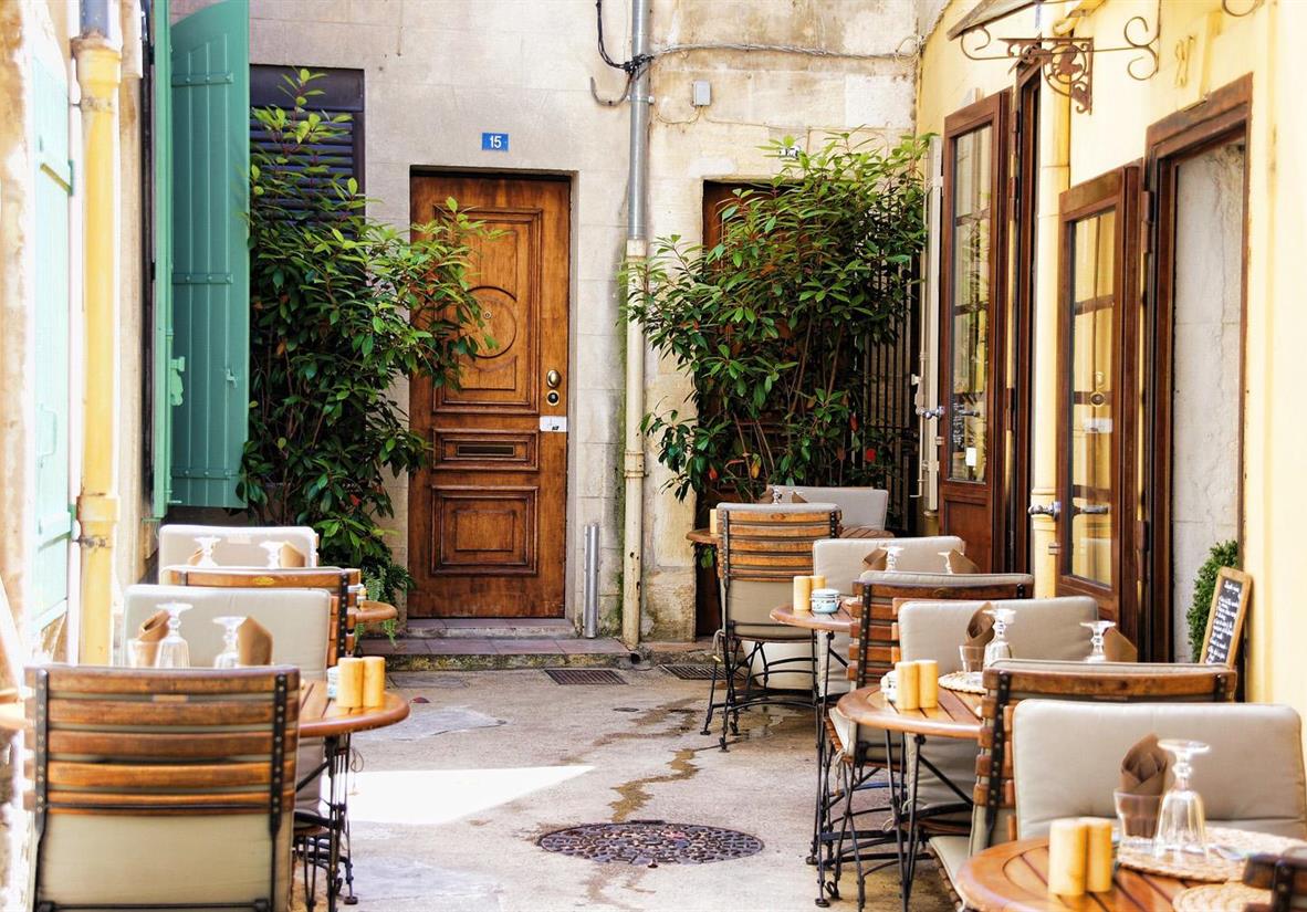 Provenzialisches Café