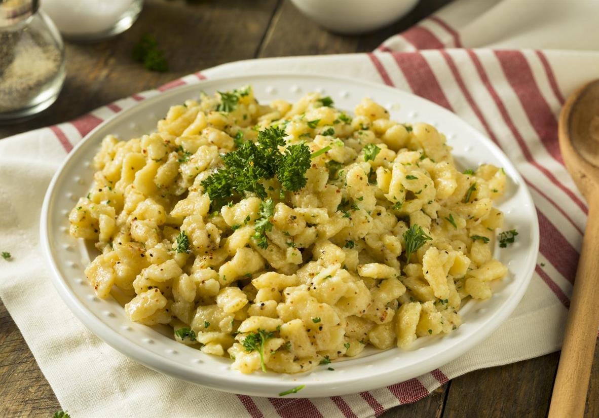 Try Käsespätzle, a local delicacy