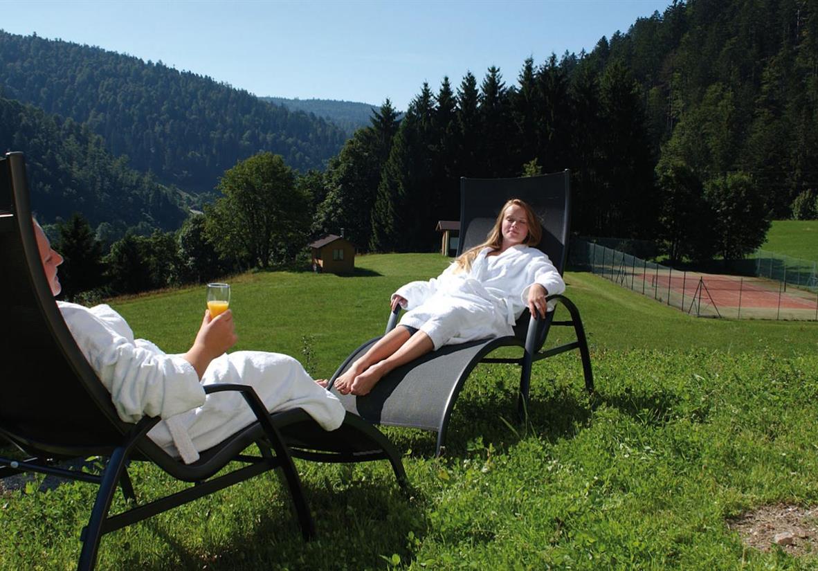 Time to relax and enjoy the spa