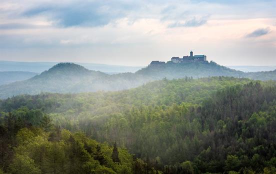 Blick zur Wartburg