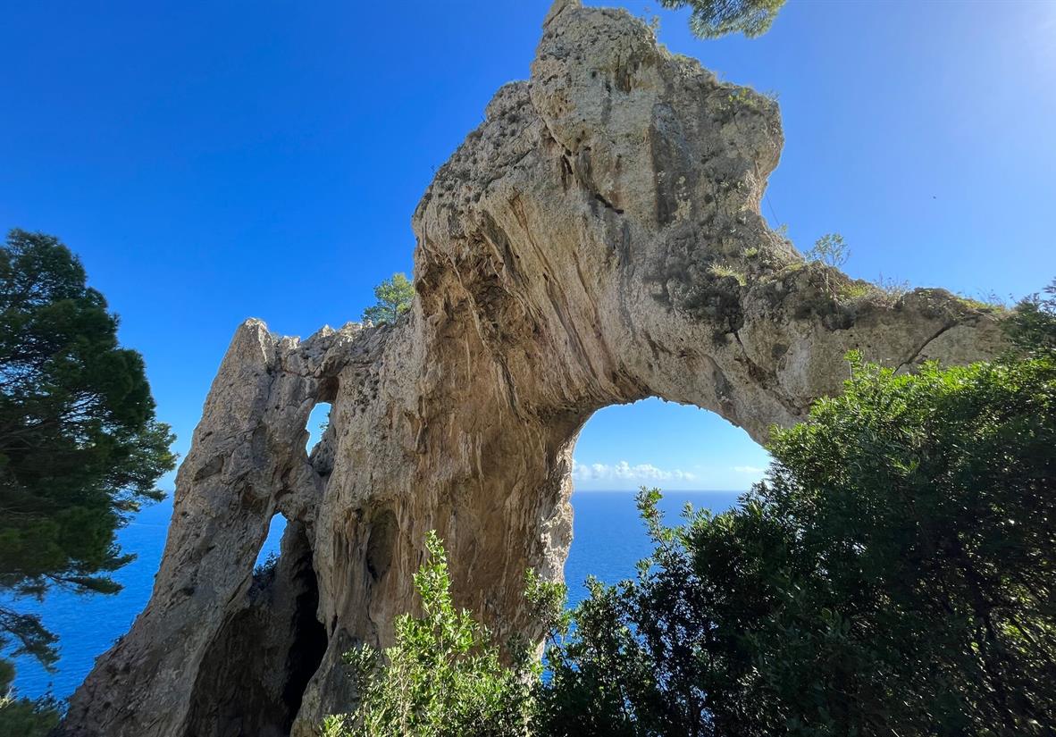 The natural beauty of Capri