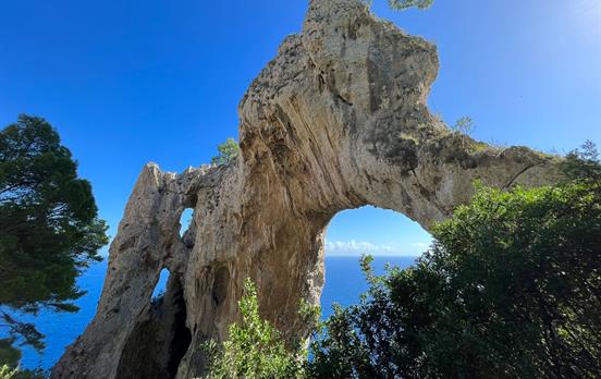 The natural beauty of Capri