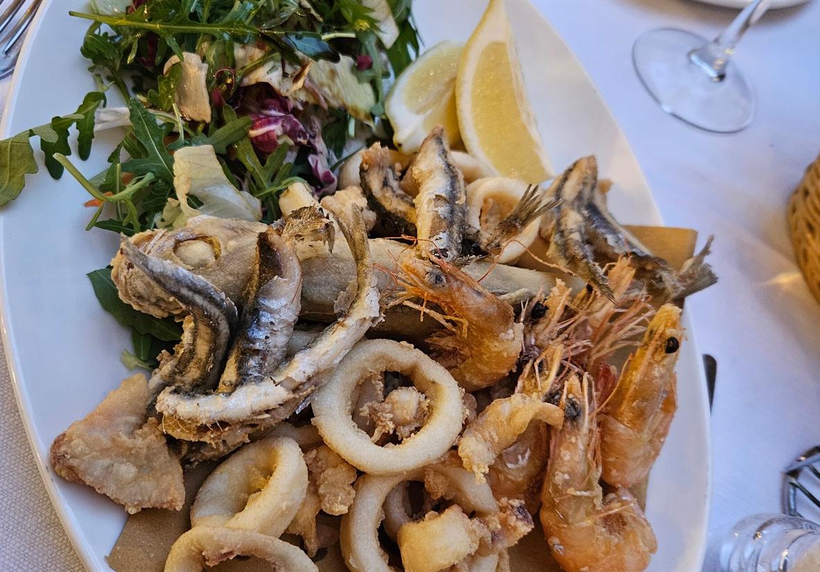Enjoy fresh seafood, locally caught
