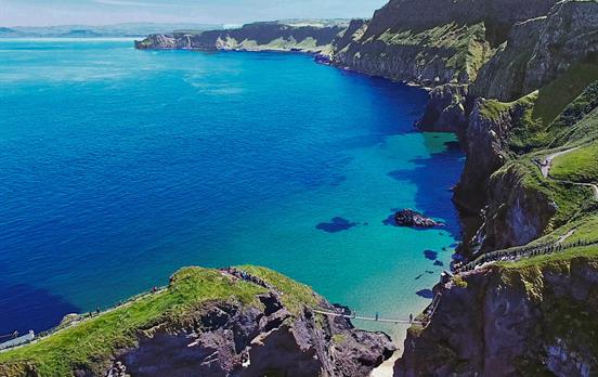 Causeway Coast Carrick-a-Rede Rope Bridge