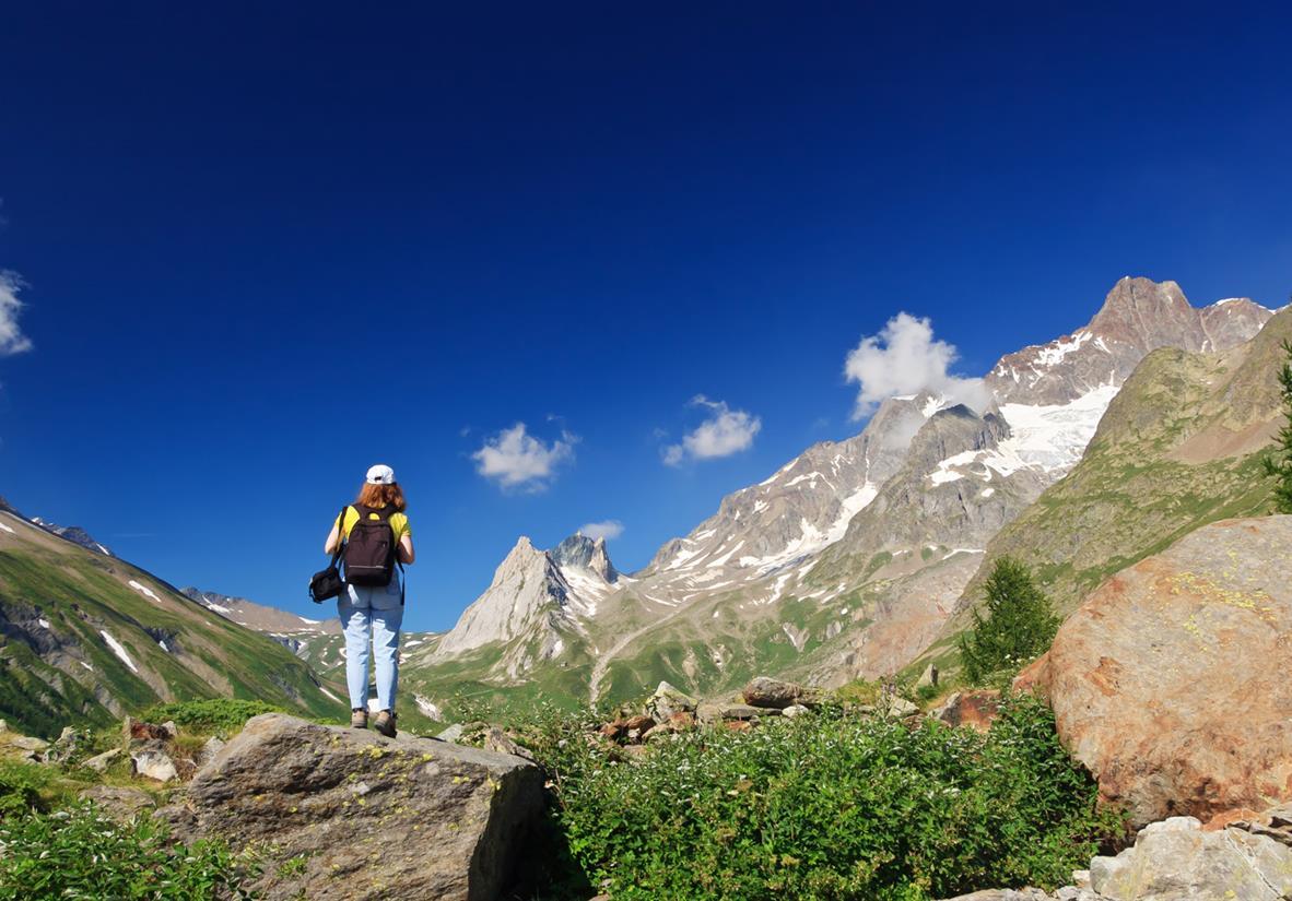 Von den Schweizer Alpen ins Aosta-Tal